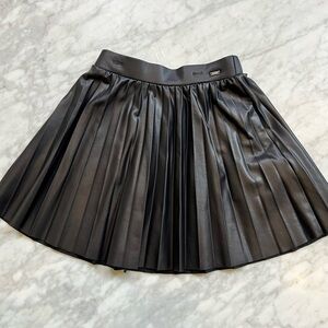 ZARA Kids Elegant Black Pleated Skirt